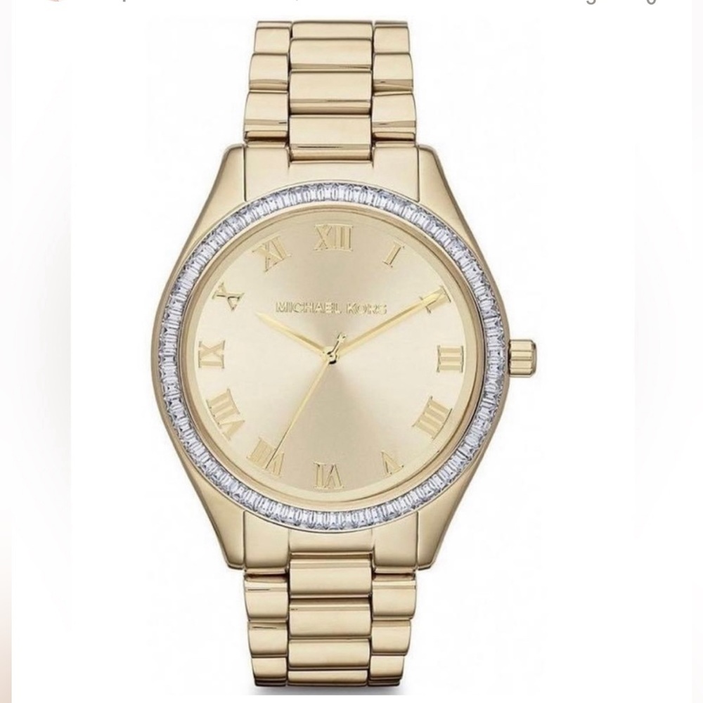 Michael Kors Blake Champagne Dial Unisex MK 3244